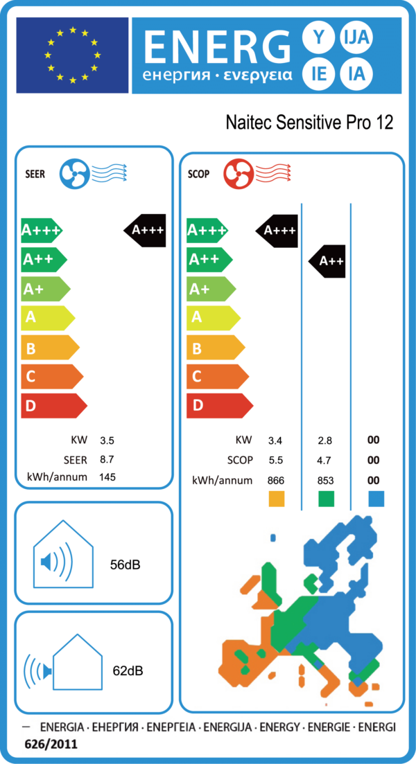 Naitec Sensitive Pro 3,5 kW s montážou - Image 10